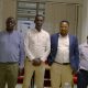 A group Photo taken in the Training room after Prof. Moses Joloba
